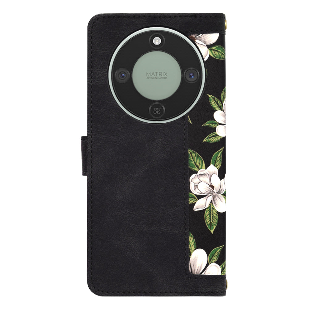 Калъф за Honor Magic8 Lite, Techsuit, FlipCraft, Черен