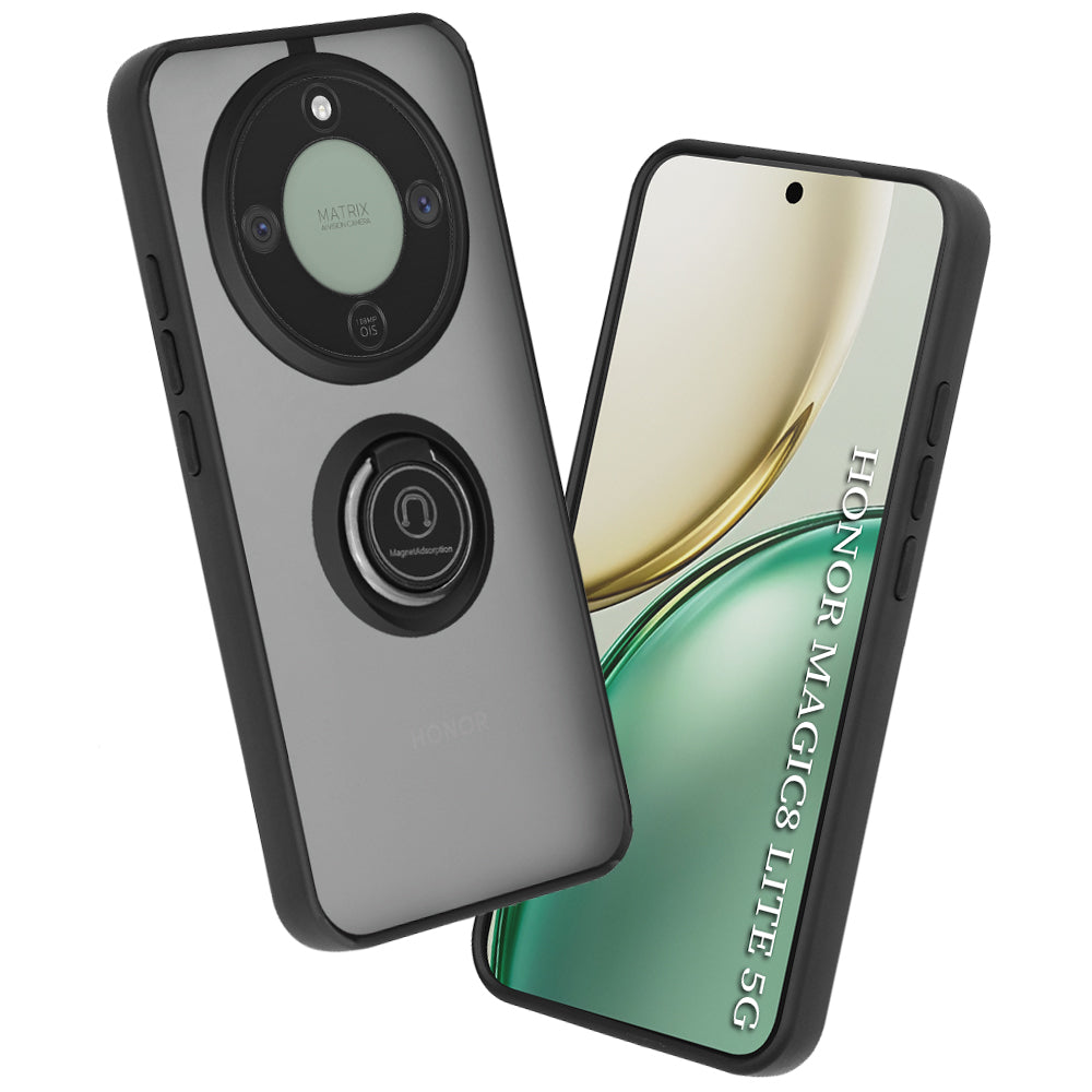 Калъф за Honor Magic8 Lite, Techsuit, Glinth, Черен