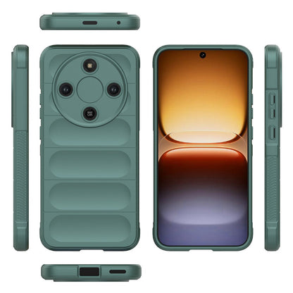 Case for Honor Magic8 Lite, Techsuit, Magic Shield, Green
