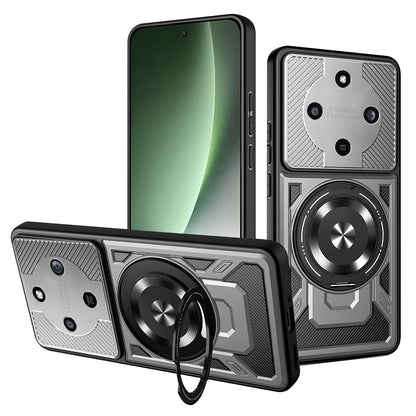 Калъф за Honor Magic8 Lite, Techsuit, RuggedCam, Сив