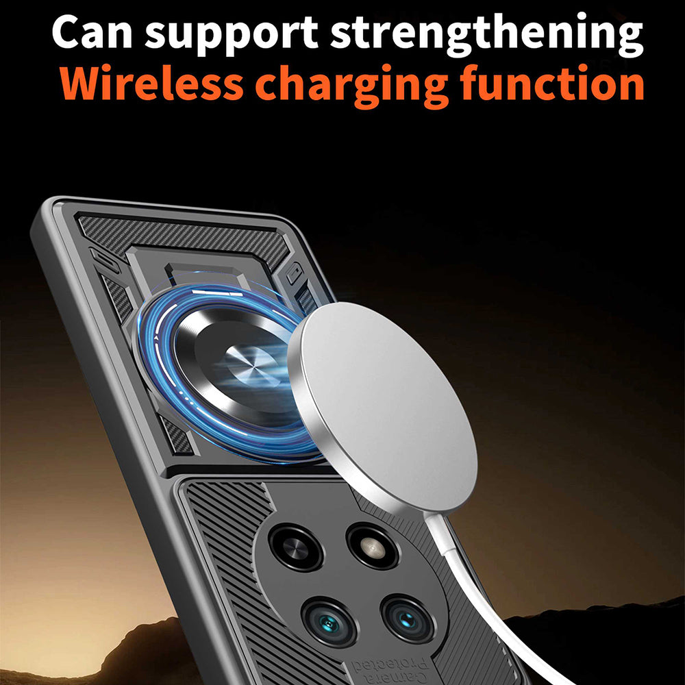 Калъф за Honor Magic8 Lite, Techsuit, RuggedCam, Сив