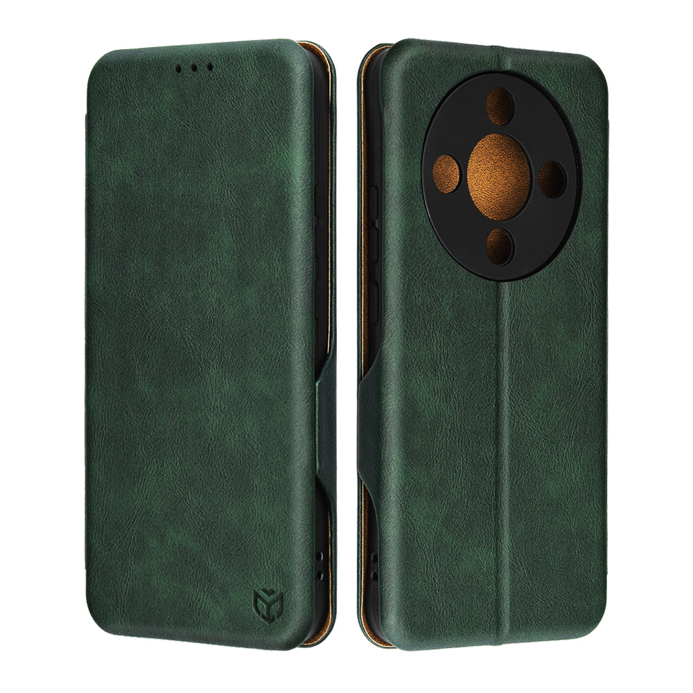 Калъф за Honor Magic8 Lite, Techsuit, Safe Wallet Plus, Зелен