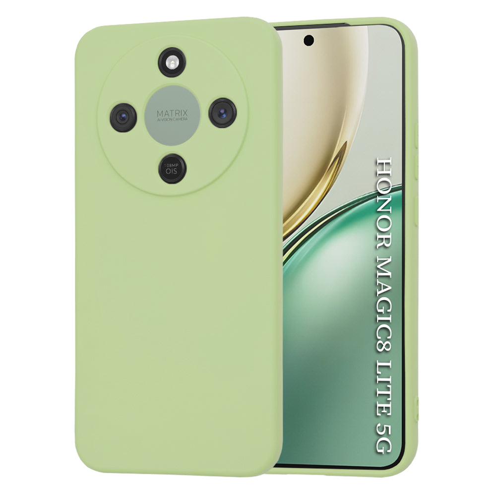 Калъф за Honor Magic8 Lite, Techsuit, SoftFlex, Matcha