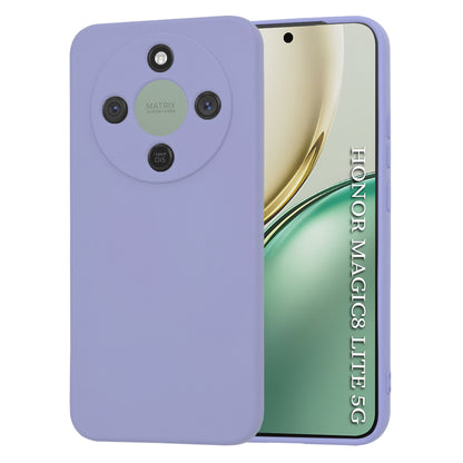 Калъф за Honor Magic8 Lite, Techsuit, SoftFlex, Светло лилав