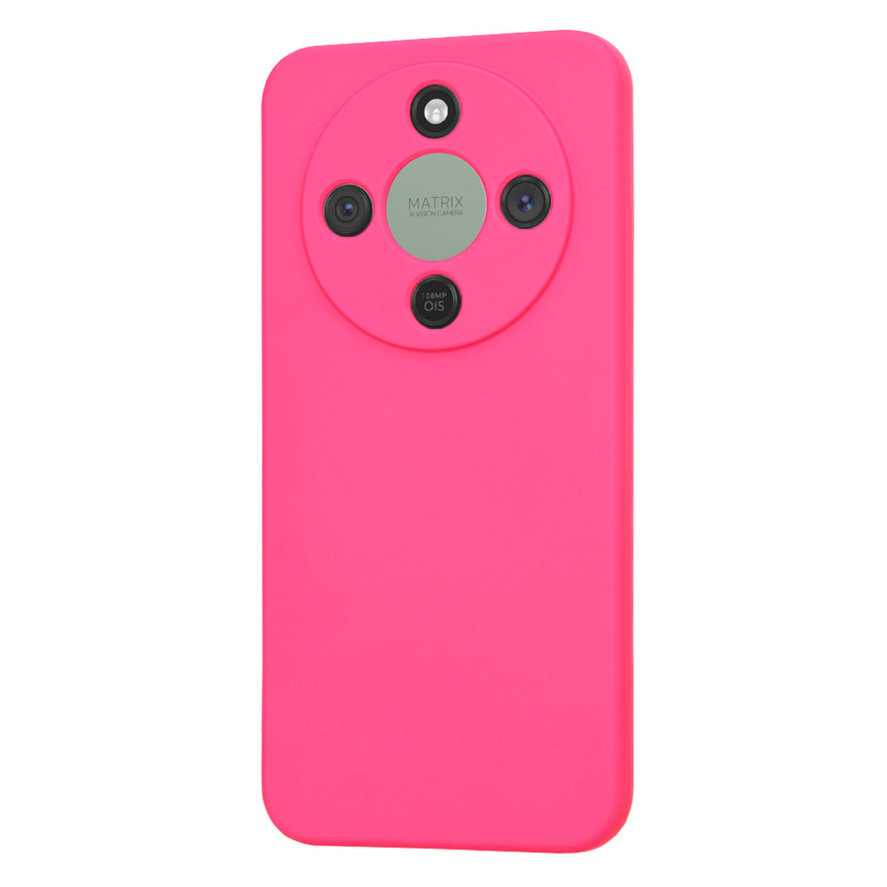 Калъф за Honor Magic8 Lite, Techsuit, SoftFlex, Тъмнорозов