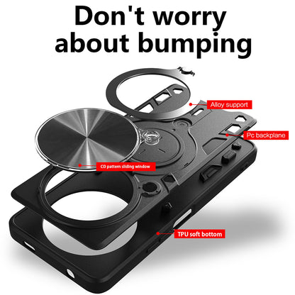 Калъф за Honor Magic8 Pro, Techsuit, CamGuard Pro, Лилав