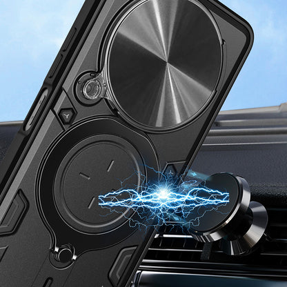 Калъф за Honor Magic8 Pro, Techsuit, CamGuard Pro, Червен