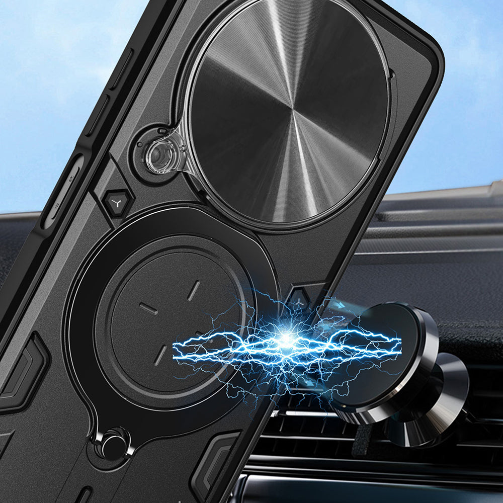 Калъф за Honor Magic8 Pro, Techsuit, CamGuard Pro, Розово Злато