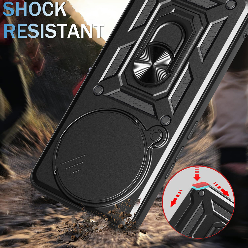 Case for Honor Magic8 Pro, Techsuit, CamShield, Gold