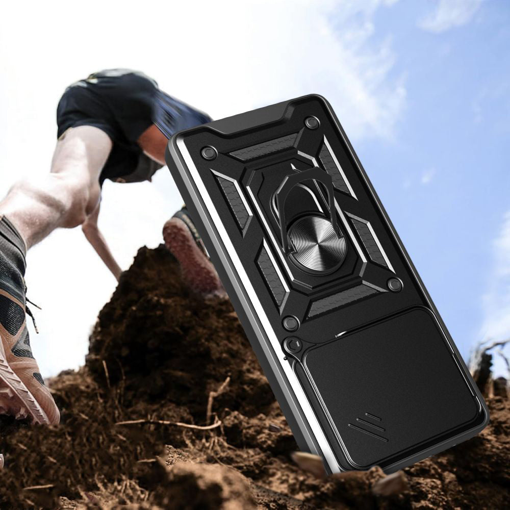 Калъф за Honor Magic8 Pro, Techsuit, CamShield, Черен