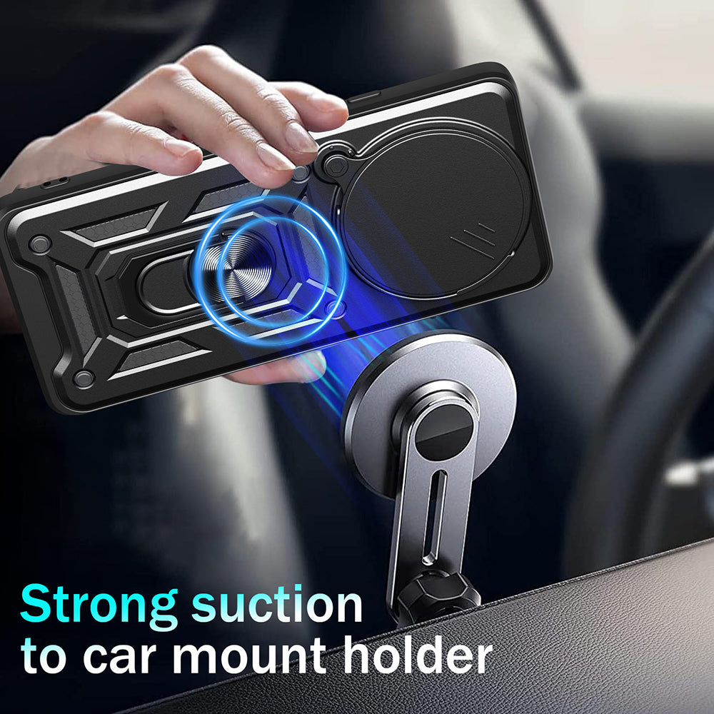 Case for Honor Magic8 Pro, Techsuit, CamShield, Green