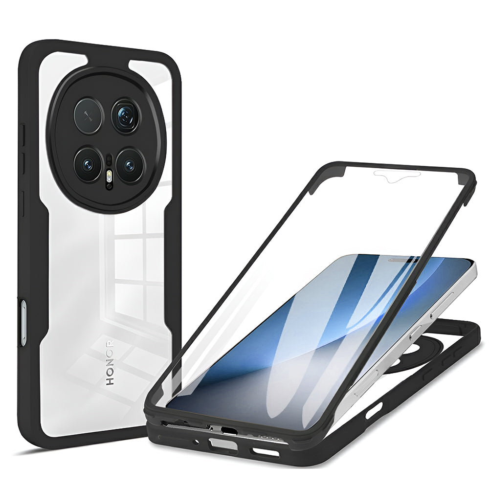 Калъф за Honor Magic8 Pro, Techsuit, ColorVerse 360, Черен