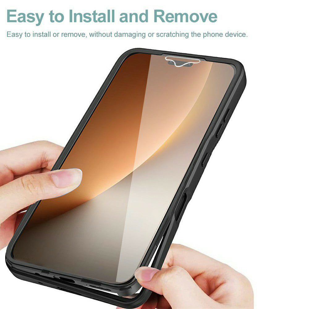Калъф за Honor Magic8 Pro, Techsuit, ColorVerse 360, Черен