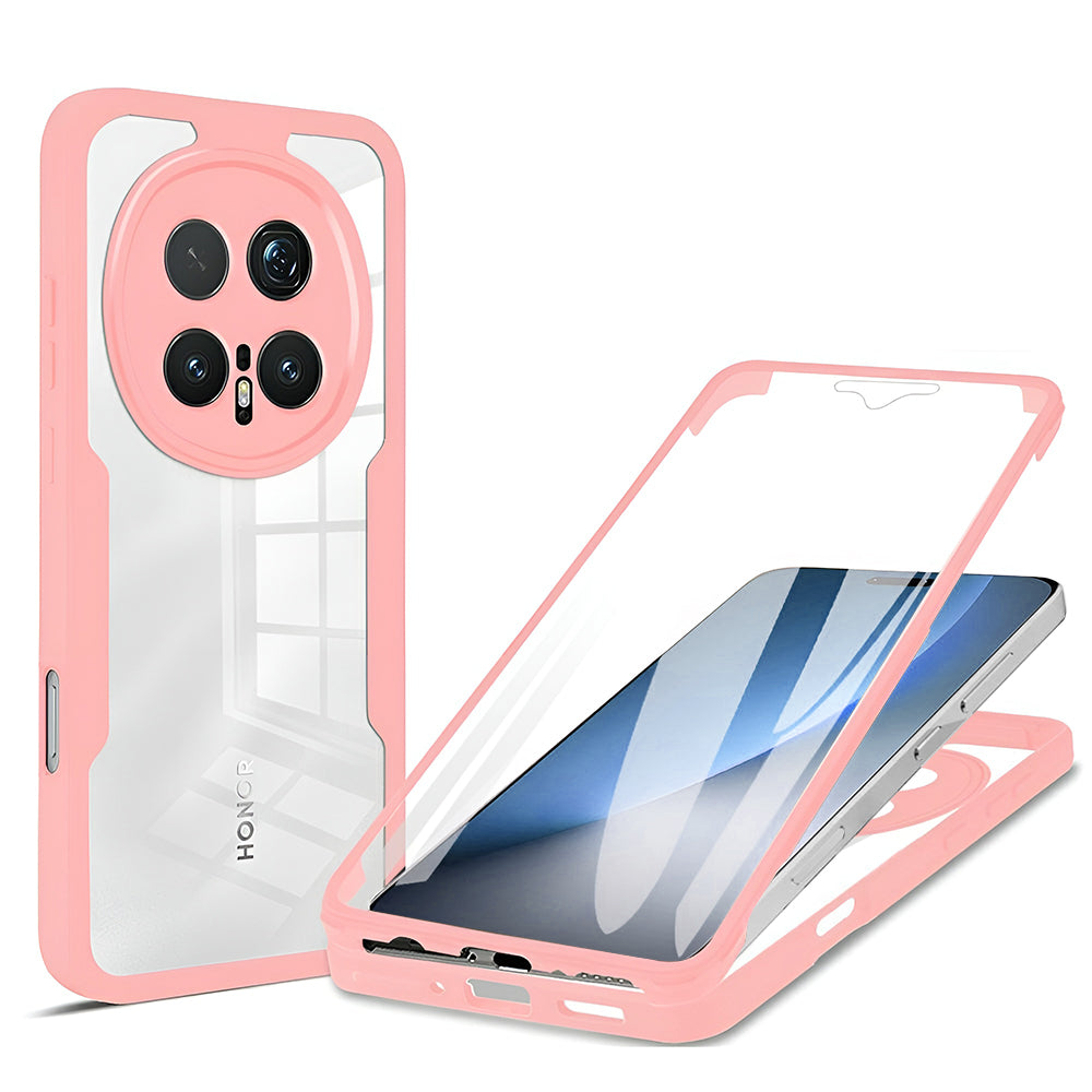 Калъф за Honor Magic8 Pro, Techsuit, ColorVerse 360, Розов