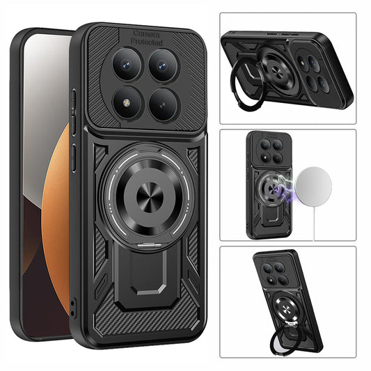 Case for Honor Magic8 Pro, Techsuit, RuggedCam, Purple