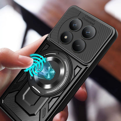 Калъф за Honor Magic8 Pro, Techsuit, RuggedCam, Черен