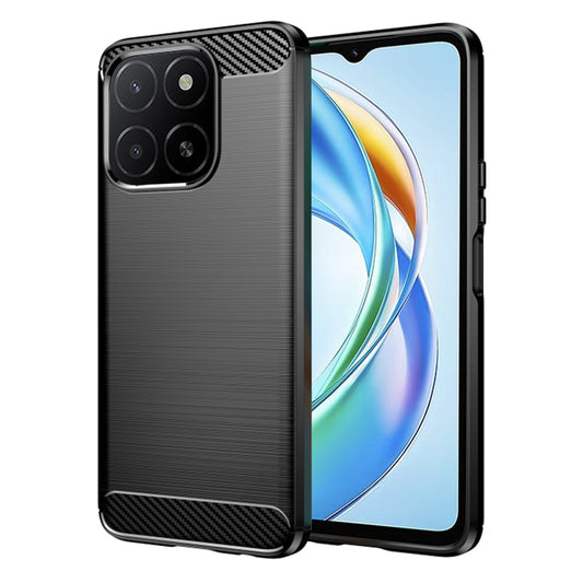 Калъф за Honor X5b, Techsuit, Карбон, Черен