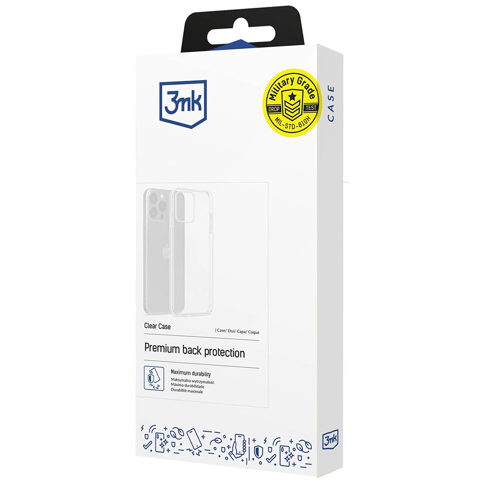 Калъф за Honor X5c Plus, 3MK, Clear, Прозрачен