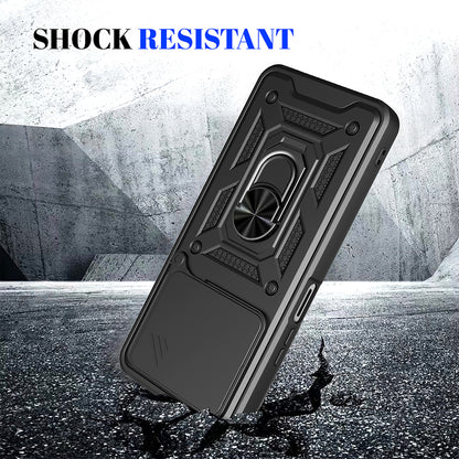 Калъф за Honor X5c Plus, Techsuit, CamShield, Син