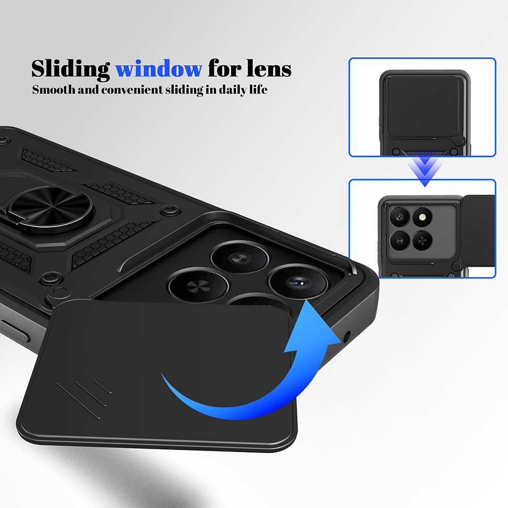 Калъф за Honor X5c Plus, Techsuit, CamShield, Зелен