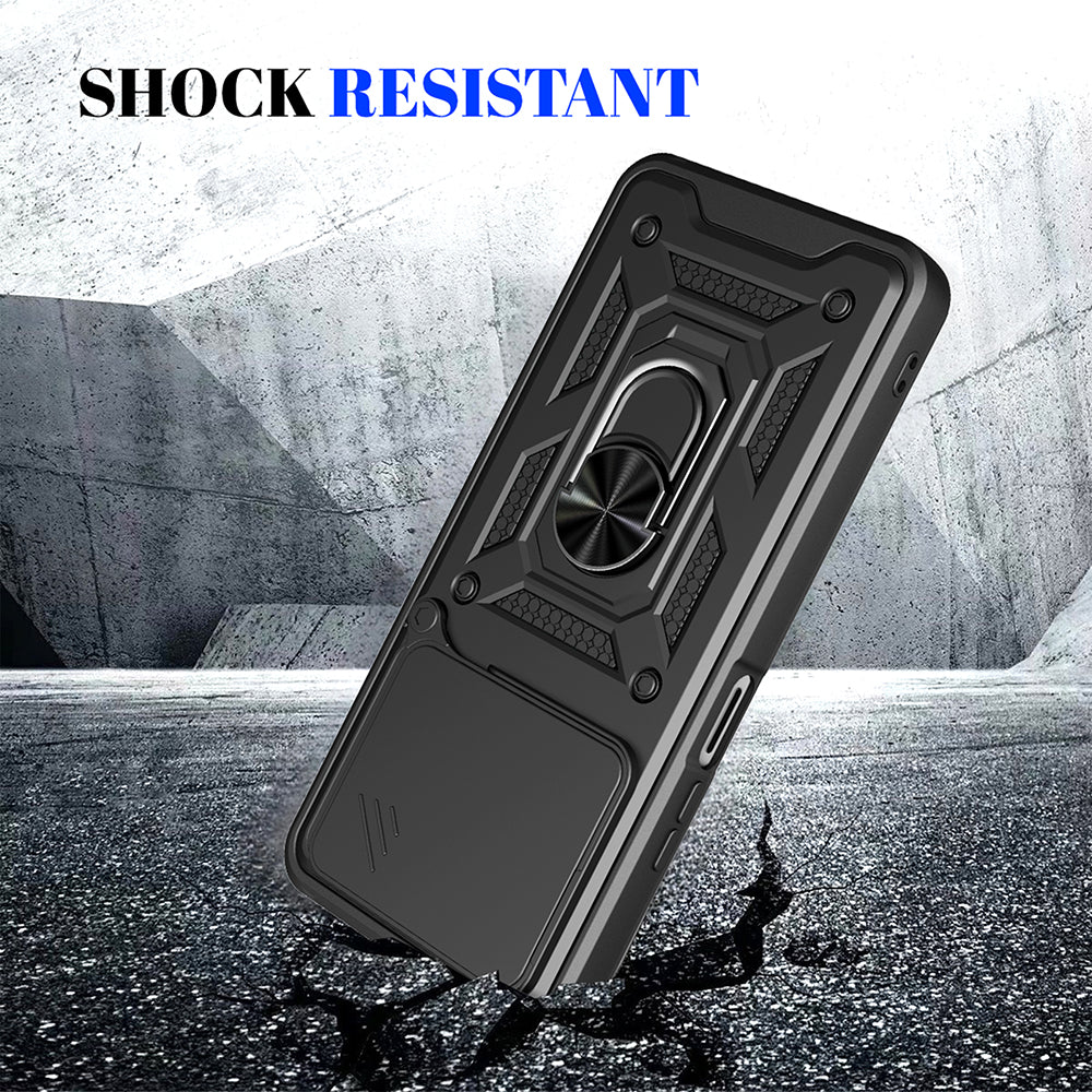 Калъф за Honor X5c Plus, Techsuit, CamShield, Зелен