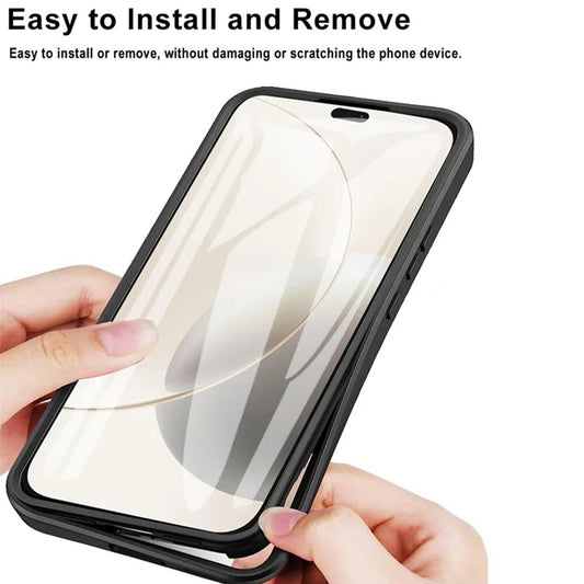 Калъф за Honor X5c Plus, Techsuit, ColorVerse 360, Лилав