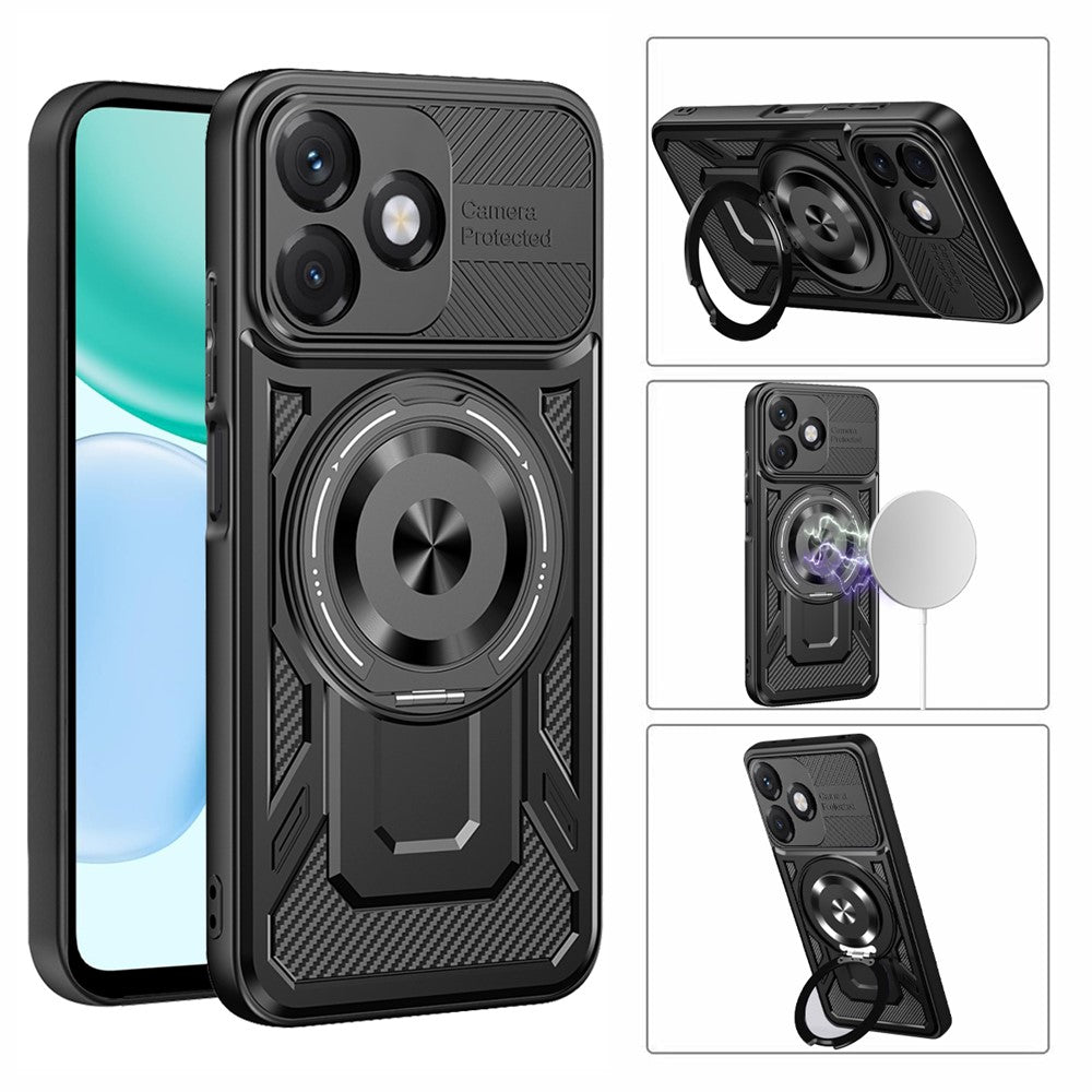 Калъф за Honor X5c Plus, Techsuit, RuggedCam, Син