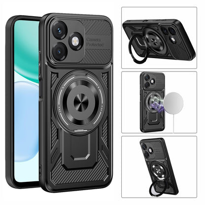 Калъф за Honor X5c Plus, Techsuit, RuggedCam, Син