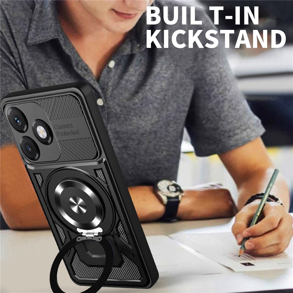 Case for Honor X5c Plus, Techsuit, RuggedCam, Grey