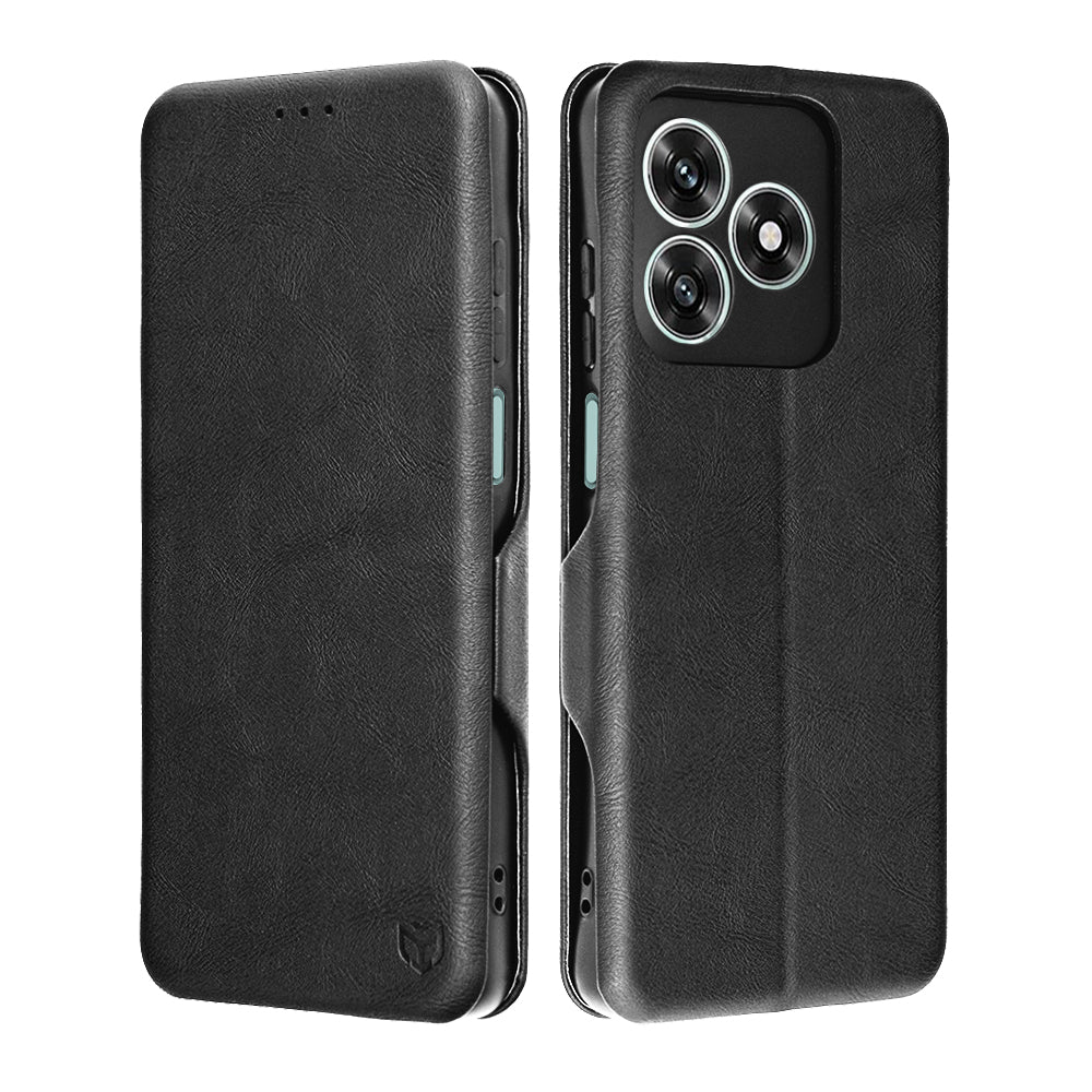 Калъф за Honor X5c Plus, Techsuit, Safe Wallet Plus, Черен