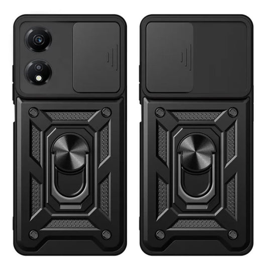 Калъф за Honor X7b 5G / 90 Smart / X7b 4G, Techsuit, CamShield, Черен