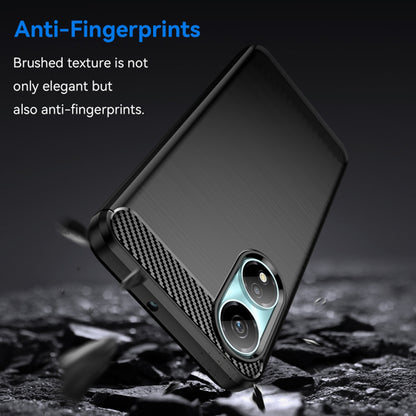 Калъф за Honor X7b 5G / 90 Smart / X7b 4G, Techsuit, Карбон, Черен