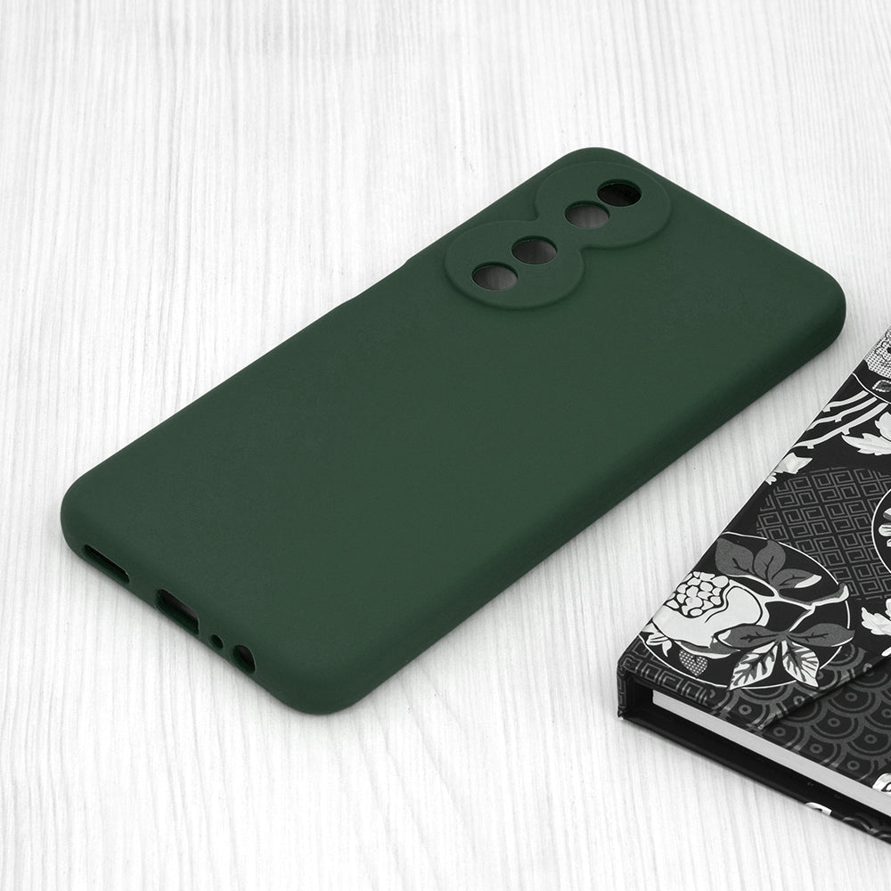 Калъф за Honor X7b 5G / 90 Smart / X7b 4G, Techsuit, Soft Edge, Тъмнозелен