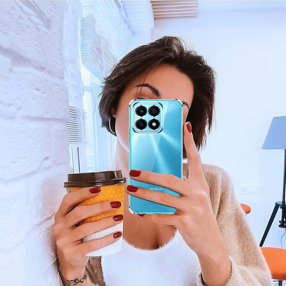 Case for Honor X8a, Techsuit, Shockproof Clear, Transparent