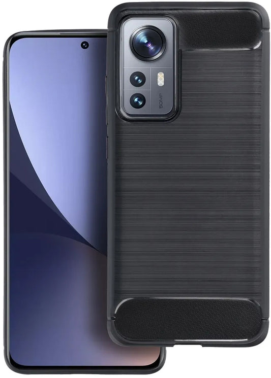 Калъф за Honor X8c, OEM, Карбон, Черен