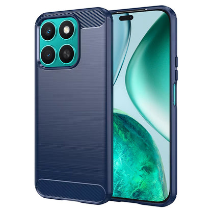Калъф за Honor X8c, Techsuit, Карбон, Син