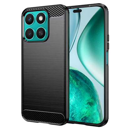Калъф за Honor X8c, Techsuit, Карбон, Черен