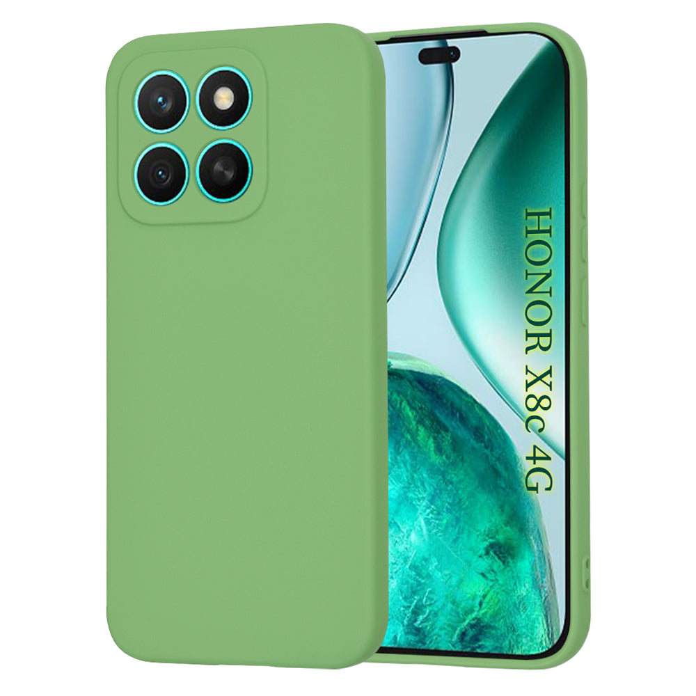 Калъф за Honor X8c, Techsuit, SoftFlex, Светлозелен