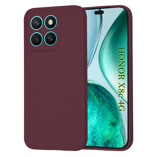 Калъф за Honor X8c, Techsuit, SoftFlex, Бордо