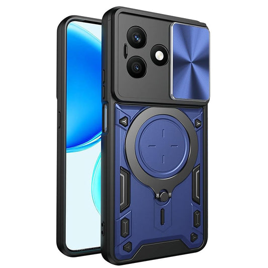 Калъф за Honor X8d, Techsuit, CamGuard Pro, Син