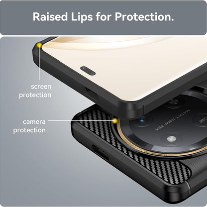 Case for Honor X9c / Magic7 Lite, Techsuit, Carbon, Black