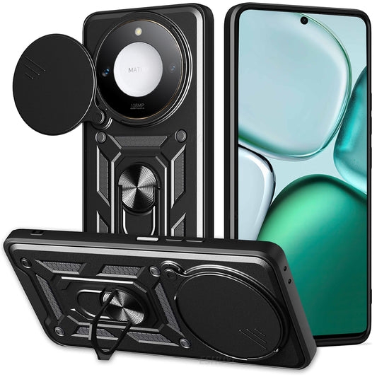 Калъф за Honor X9c Smart, Techsuit, CamShield, Черен