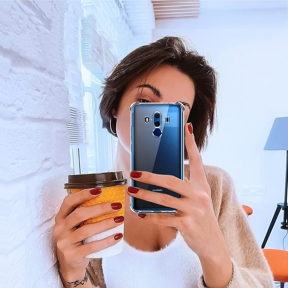 Калъф за Huawei Mate 10 Pro, Techsuit, Shockproof Clear, Прозрачен