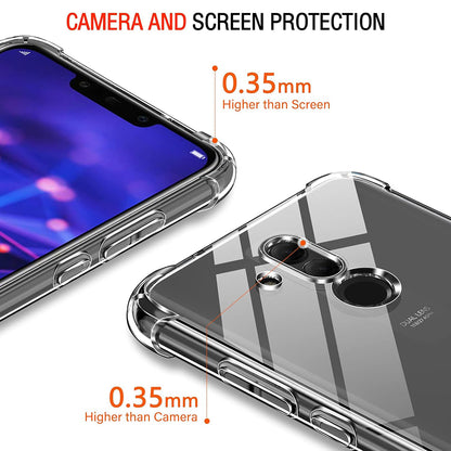 Калъф за Huawei Mate 20 Lite, Techsuit, Shockproof Clear, Прозрачен