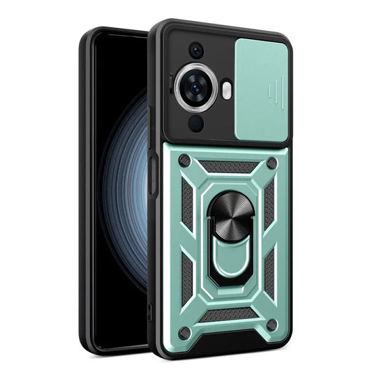 Калъф за Huawei nova 12s / nova 11, Techsuit, CamShield, Зелен