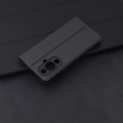 Case for Huawei nova 12s / nova 11, Techsuit, Magskin Book, Black