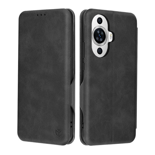 Калъф за Huawei nova 12s / nova 11, Techsuit, Safe Wallet Plus, Черен