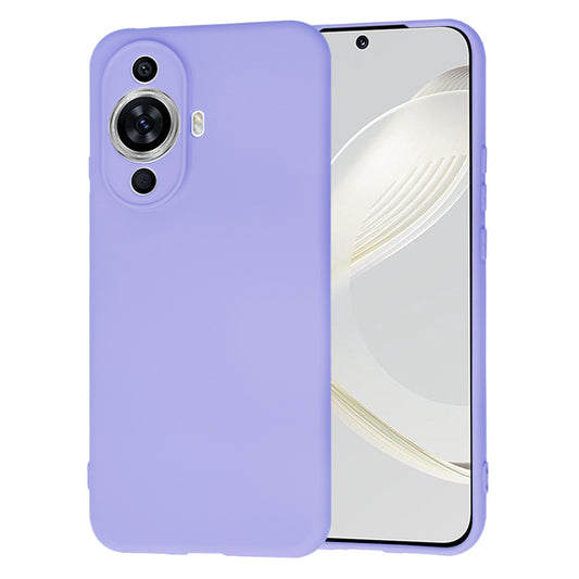 Калъф за Huawei nova 12s / nova 11, Techsuit, SoftFlex, Светло лилав