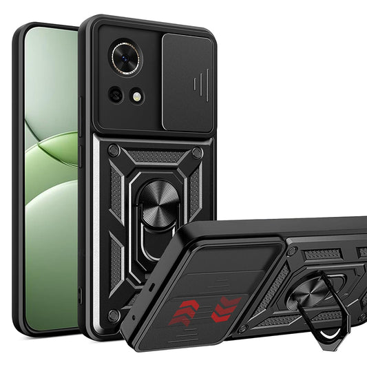 Калъф за Huawei nova 13, Techsuit, CamShield, Черен