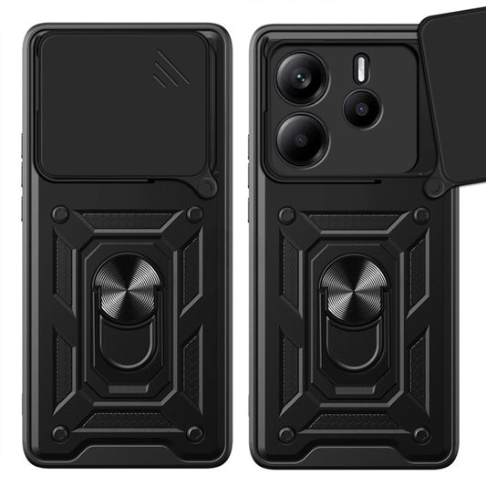 Калъф за Huawei nova 13, Techsuit, CamShield, Черен